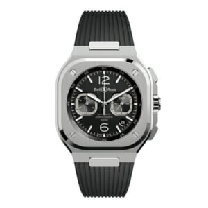 BR 05 CHRONO BLACK STEEL