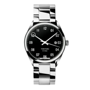 N.002 ブラックダイアル ポリッシュド SS 40mm