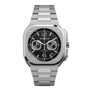 BR 05 CHRONO BLACK STEEL