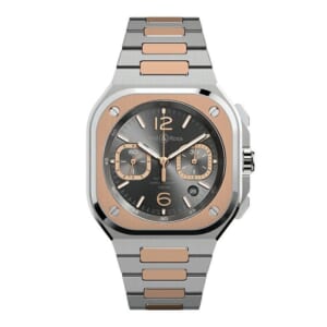 BR 05 CHRONO GREY STEEL & GOLD