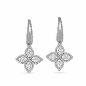 PRINCESS FLOWER ダイヤモンド・ピアス