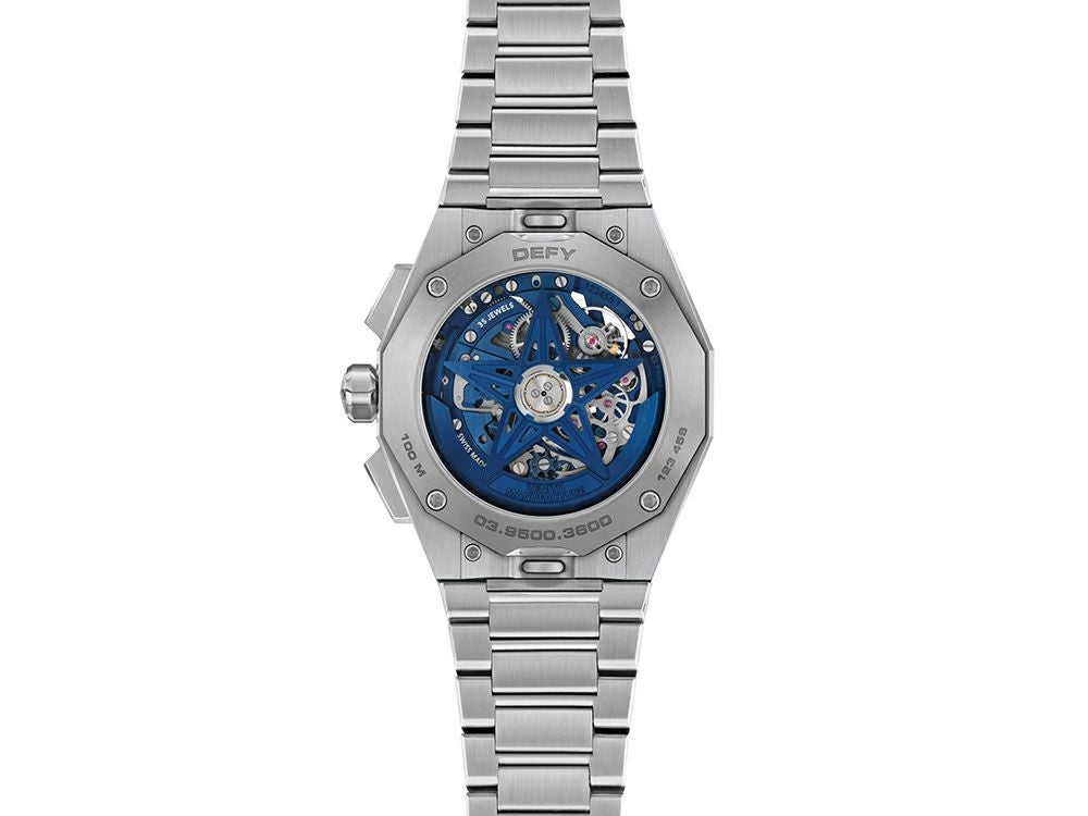 デファイ スカイライン クロノグラフ スケルトン