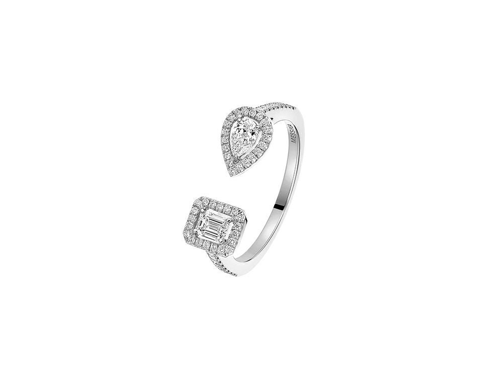 《マイ ツイン トワ&モワ》ホワイトゴールド&ダイヤモンド0.15ct リング