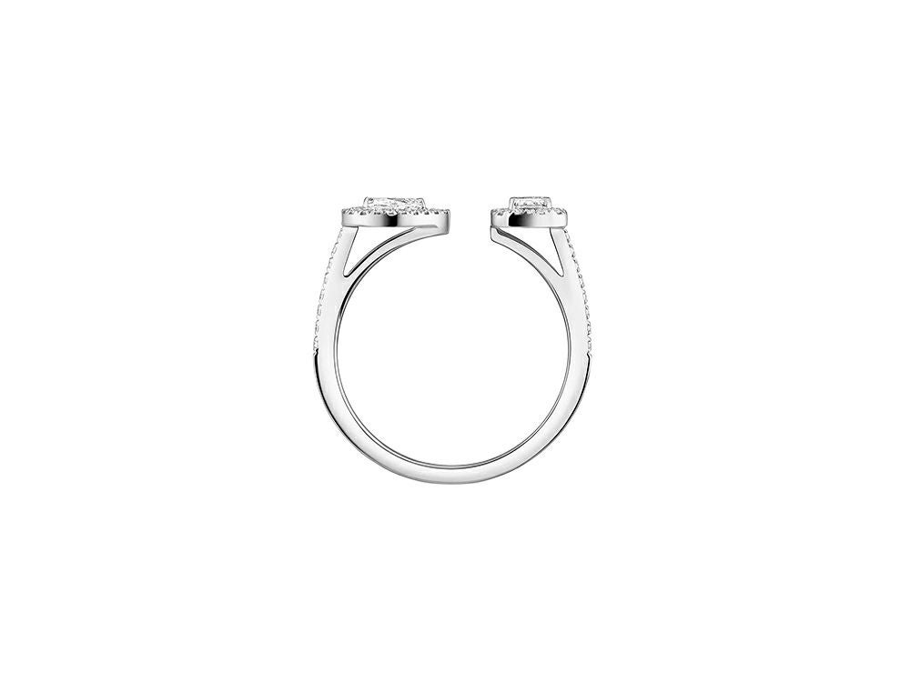 《マイ ツイン トワ&モワ》ホワイトゴールド&ダイヤモンド0.15ct リング