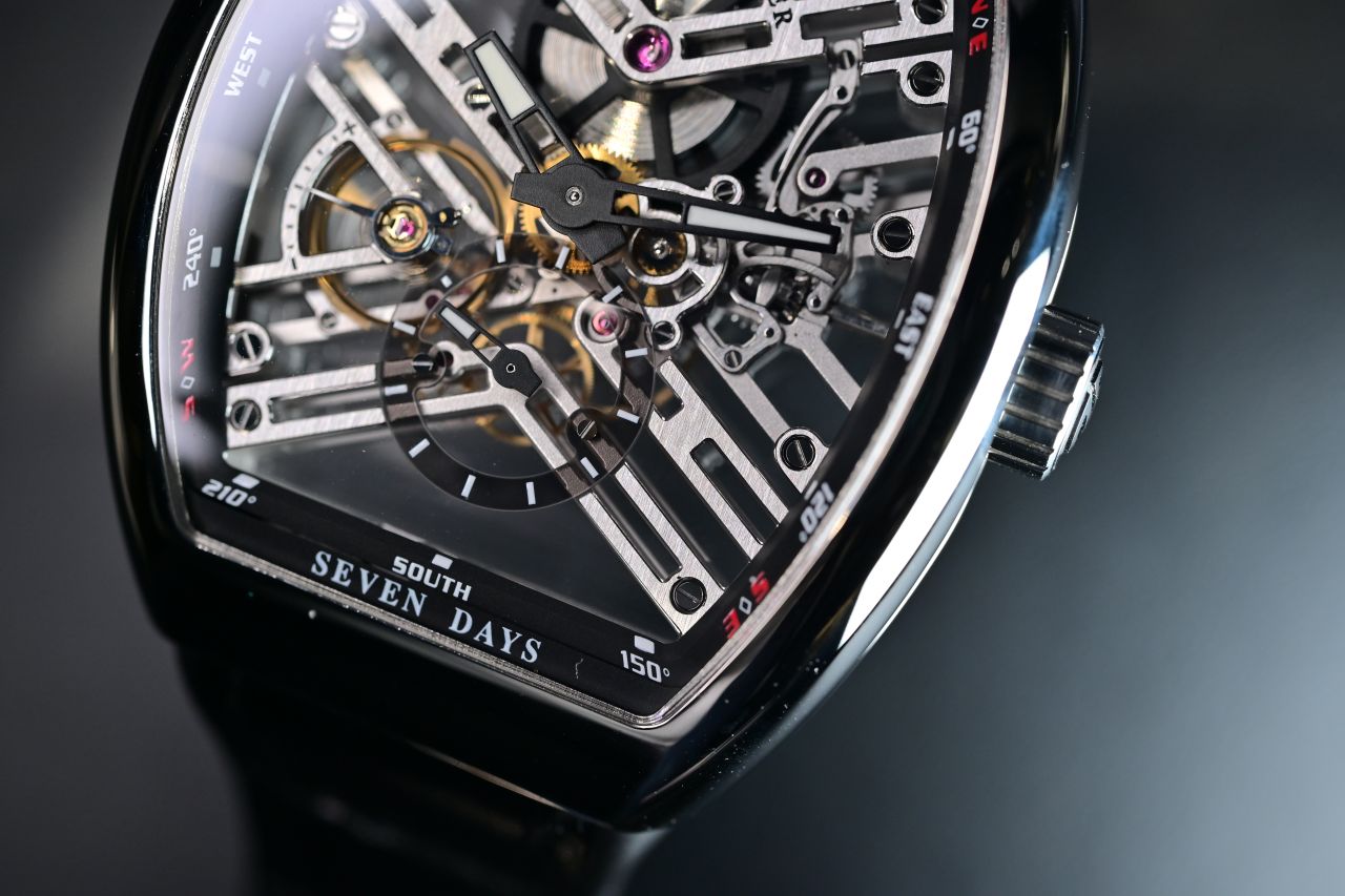 FRANCK MULLER -VANGUARD SKELETON-